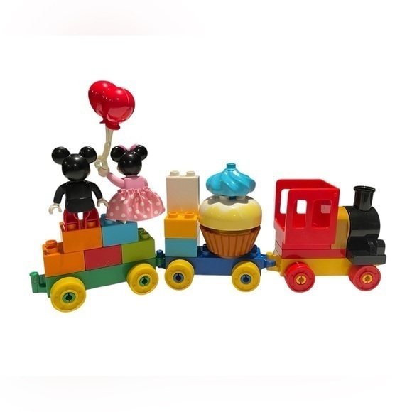 Lego Duplo 10597 Mickey Mouse Minifigure Minnie Birthday Train Parade *no candle - Picture 2 of 3